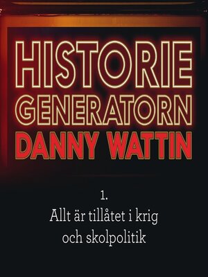 cover image of Historiegeneratorn del 1